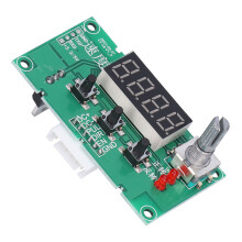 Schrittmotor-Treiberplatine YF-18 0,1–999 U/min Digitalanzeige für Gleichstrom- und Schrittmotoren