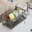 Kitchen Sink Organizer Rack,Kitchen Rack, Household Sink Tableware Drain Storage Rack,Sponge Detergent Storage Rack C 6