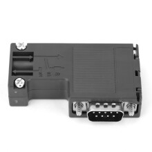 Connecteur Profibus avec résistance de terminaison intégrée, interface RS485 à 90 pour Siemens Automation, composant de connexion bus DP robuste