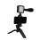 Content Creator Kit with Wireless Bluetooth Remote, Wireless Bluetooth Remote, Portable Package with LED Light Microphone Tripod and Phone Mount, 5