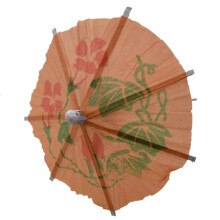 24 Mixed Paper Cocktail Umbrellas Parasols Party Drinks