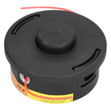 Durable Heavy Duty Plastic AutoCut String Trimmer Head Double Line Trimmer Head Automatic Line Adjustment Brushcutter String Trimmer Replacement