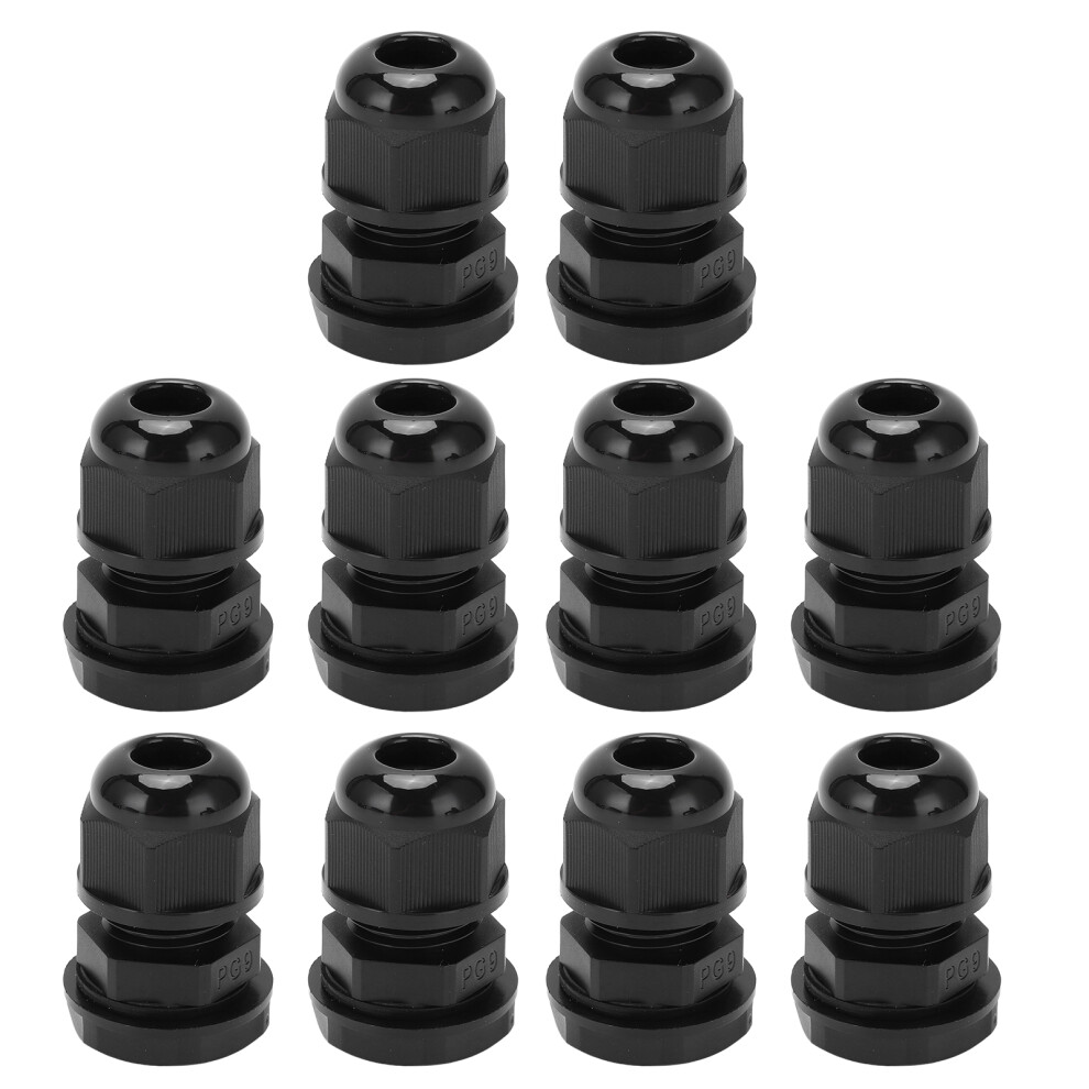 Durable Material Strain Relief Cord Connectors With Waterproof Adjustable Connector, Ip68rated Cable Fixing Nylon Cable Gland Joints Ul Listed Rohs 9370362866325