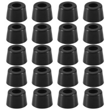 Rubber Anti Vibration Isolator Absorber Base Foot Pad 20Pcs Black