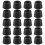 Rubber Anti Vibration Isolator Absorber Base Foot Pad 20Pcs Black 1