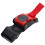 3x Plastic Motorcycle Helmet Speed Clip Chin Strap Quick Release Pull Buckle New Black+Red 8