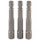 65mm Length 5.5mm Hex Socket Driver Bit Magnetic Bit 3 Pcs 2