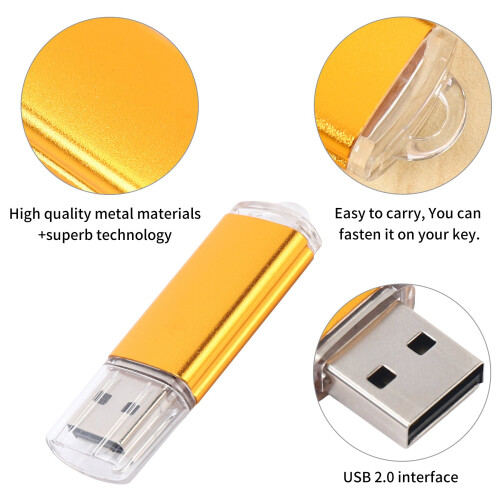 10 x 512MB Memory Stick USB Flash Drive USB Flash Drive USB 2.0 Gold 2