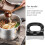 Cooking pot pressure cooker Potty Side Side support handle 4 pcs 6