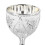 2 Pcs Silver Wine Glasses 3D Rose Relief Pattern 7