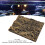 High Simulation Reptile Background PU Climbing Board Tank Decor 17.5x13cm 5