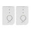 Infusion Alarm Mini 130mAh 2PCS Color: N/A 2