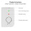 Infusion Alarm Mini 130mAh 2PCS Color: N/A 5