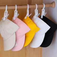 5PCS Plastic Hat Hanging Clips Swivel Wall Closet Hooks 100g