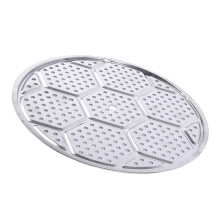 Stainless Steel Steam Rack - High Temp Safe Round Tray for Cooking Baking