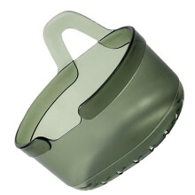 Plastic Wall Mount Onion Ginger Garlic Storage Basket, Punch-Free