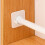 Plastic Telescopic Curtain Rod Holder, Adjustable 1