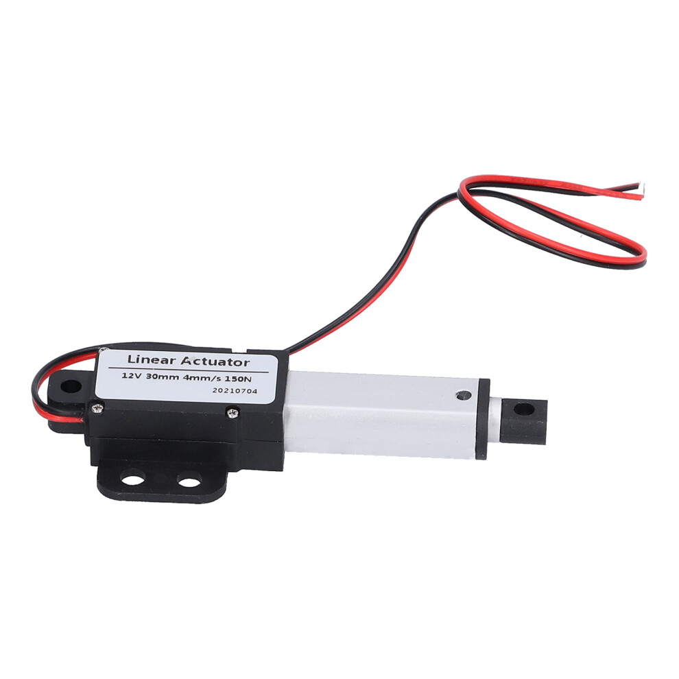 Linear Actuator Dc 12V 30Mm Stroke Low Noise 150N Short Circuit Protection 4121390694955