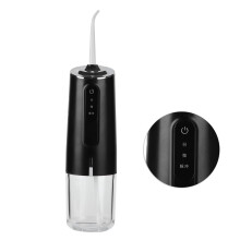 240ml Portable USB Rechargeable Oral Irrigator, Waterproof, 3 Modes Black