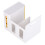 Stackable Storage Drawers, Adjustable Desktop Drawer Organizer with Bookshelf and Handle, Multifunctional Desk Storage Box, Space Saving Solution for 5