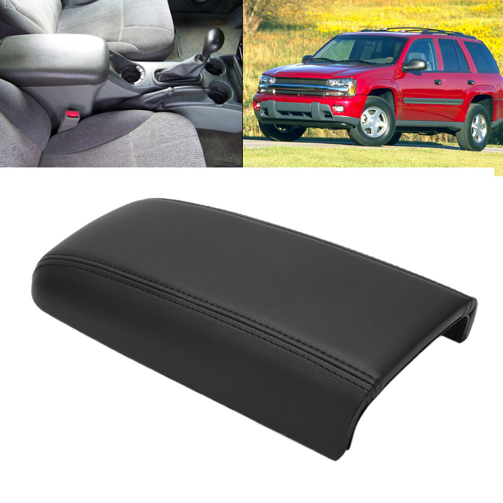 Car Center Console Armrest Cover 7X18x32.8cm For Suv Models Black 8491387748456