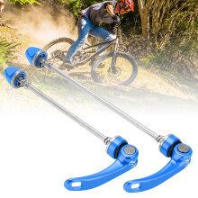 Rear Bike Hub Quick Release Skewer 100mm Aluminium Alloy 135mm Blue Bike Part