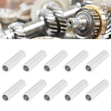 10Pcs Aluminum Alloy Round Spacers 6mm OD, 18mm Long, Anodized