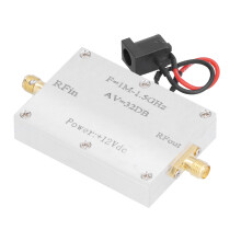Niedrigrauschverstärker 1MHz-1,5GHz 32dB 10dBm Einfach zu installieren Radioverstärker