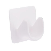 Multifunctional ABS Closet Rod Holders with Antislip Adhesive for Bathroom
