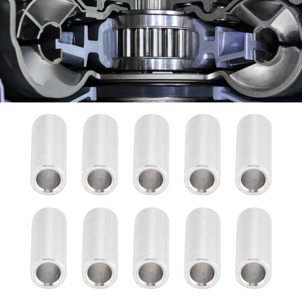 10Pcs Aluminum Alloy Round Spacers 6Mm Od, 14Mm Length 9341387749573