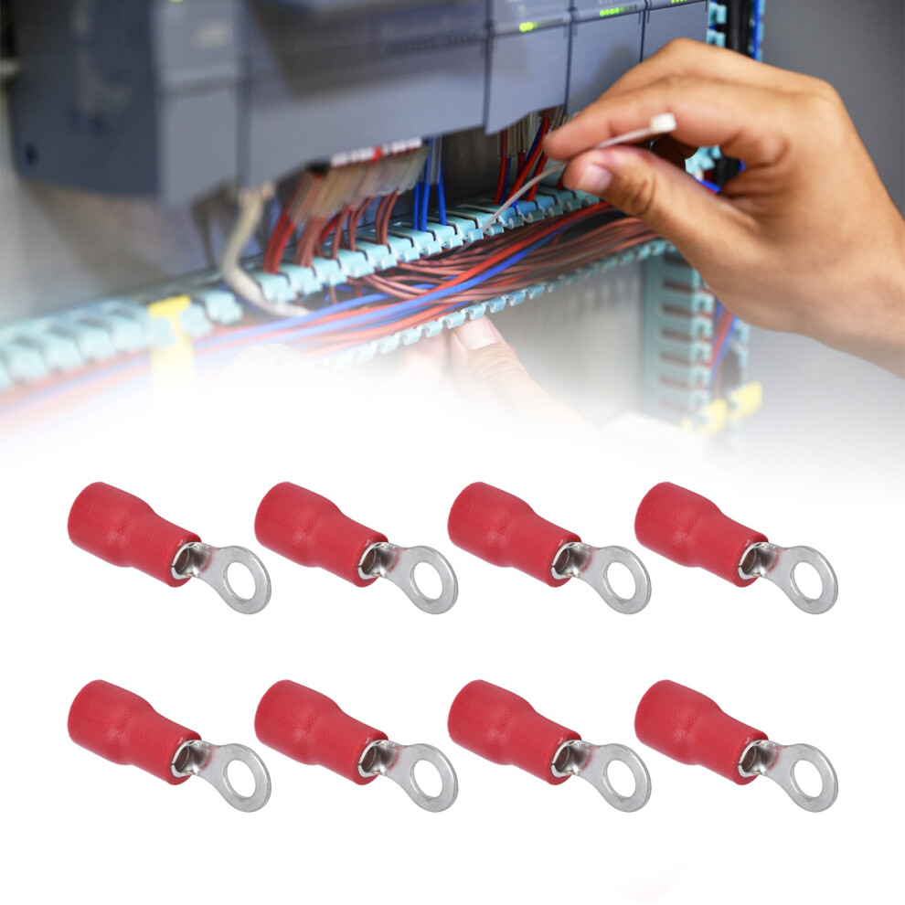 Electrical Ring Terminals 1000Pcs Insulated High Conductivity Crimp Connectors 9441390728296