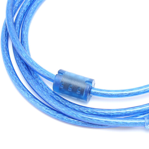 Data Line USB 2.0 Estensione da 1,5 m M-F Schermo in ottone 2