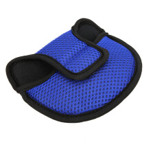 Individuell blauer Nylon-Mallet-Putterkopfhaube, 12x14cm Golfzubehör
