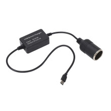 12V Car Cigarette Lighter Socket Adapter for Dash Cam, GPS, LED Strips