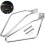 Motorcycle Bracket Bars Rack Steel Chrome for XL883N FXDF 2pcs 14