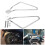 Motorcycle Bracket Bars Rack Steel Chrome for XL883N FXDF 2pcs 15