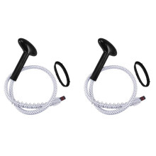 2X Duto de Ar para Máquina de Passar Roupa, Acessórios Universais para Máquina de Passar Roupa com Bocal