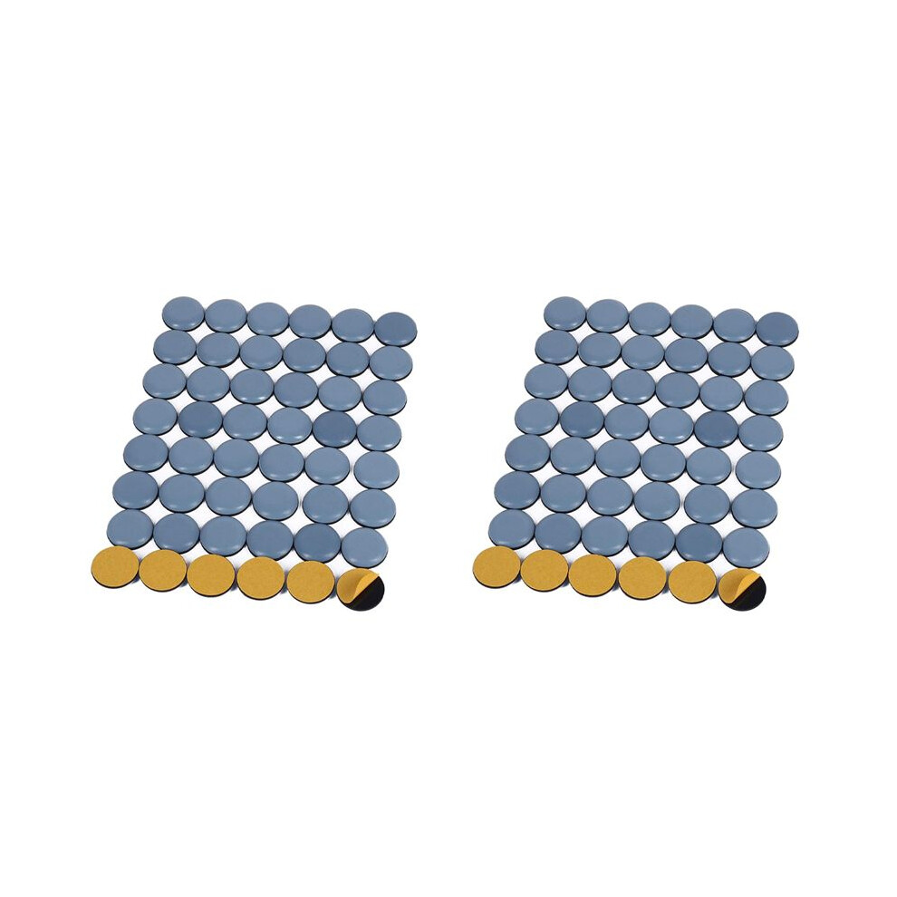 96Pcs 25Mm Furniture Glides Self Adhesive Chair Leg Ptfe Sliders For Furniture Easy Movers (Round) 6031891391223