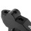 2X Universal Motorcycle Handlebar Riser for 22mm Bars Clamp for     Black 8