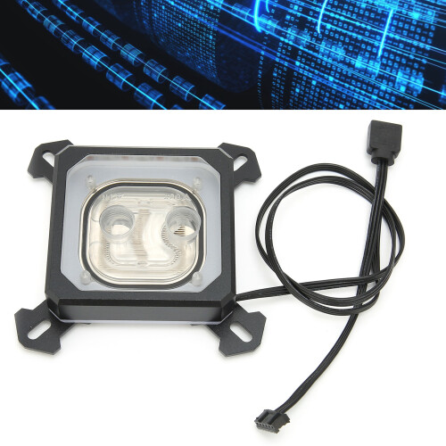 RGB Wasserblock Intel Kühler