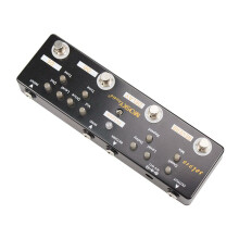 2X MOSKY Sol918 5-In-1 Guitar Multi-Effect Pedal Distortion Delay Reverb Overdrive Effect Pedal FX Loop Metal Shell