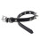 2X Dog Collar Dog Collar Belt Collars Black Adjustable S 4