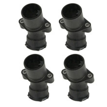 4X Engine Coolant Thermostat Housing for - S204 W203 W204 CL203 C230 2712001256