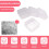 2X Small Clear Plastic Beads Storage Containers Box with Hinged Lid for Accessories,Crafts,Learning Supplies,Screws 7