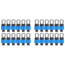 24 Pcs Drip Irrigation Tubing End Cap Plug 1/2 Inch Universal End Cap Fitting, Compatible with 16-17mm Drip Tape Tubing