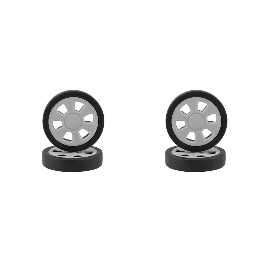 4X Luggage Accessories Wheels Aircraft Suitcase Pulley Rollers Mute Wheel Wear-Resistant Parts Repair 50X12mm 4713449667586