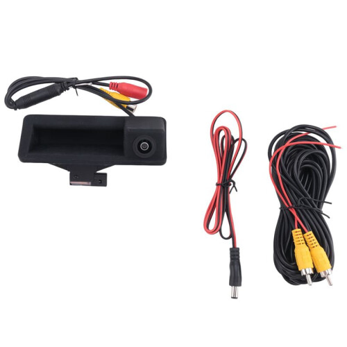 2X Car Rear View Camera Trunk Handle for- E90 E91 E92 E93 E53 E82 E88 X1 X5 X6 2