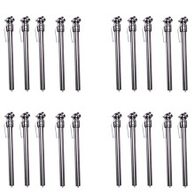 20 Pack Pencil Tire Pressure Gauge 5-50 PSI Universal for Car Motorcycle Bicycle