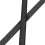 Nylon Push Mount Car Dome Cable Zip Tie, 162mm Length, 40 Pcs, Black 5