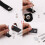 50Pcs Silver + 50 Pcs Bronze 10mm Snap Button Metal + Tool Set for Leather Handbags 6
